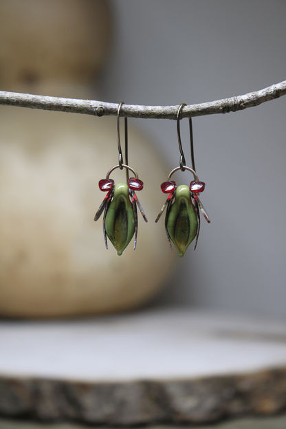 Green Lampwork Beetle