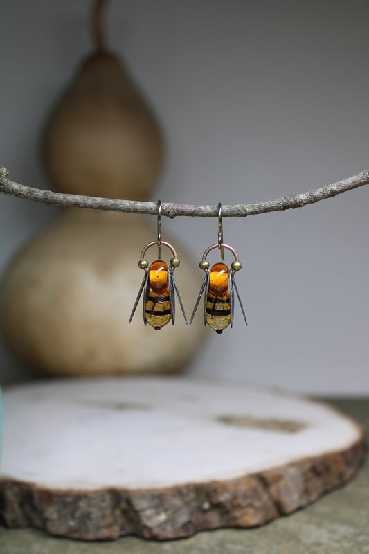 Lampwork Bumble Bee