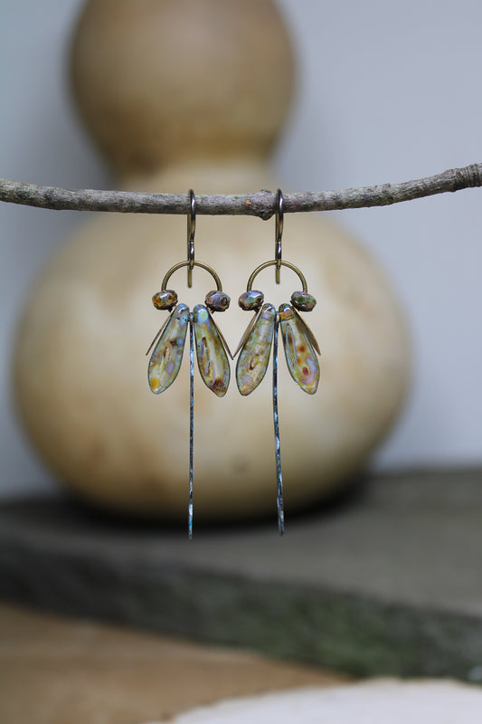 Golden Topaz Dragonfly