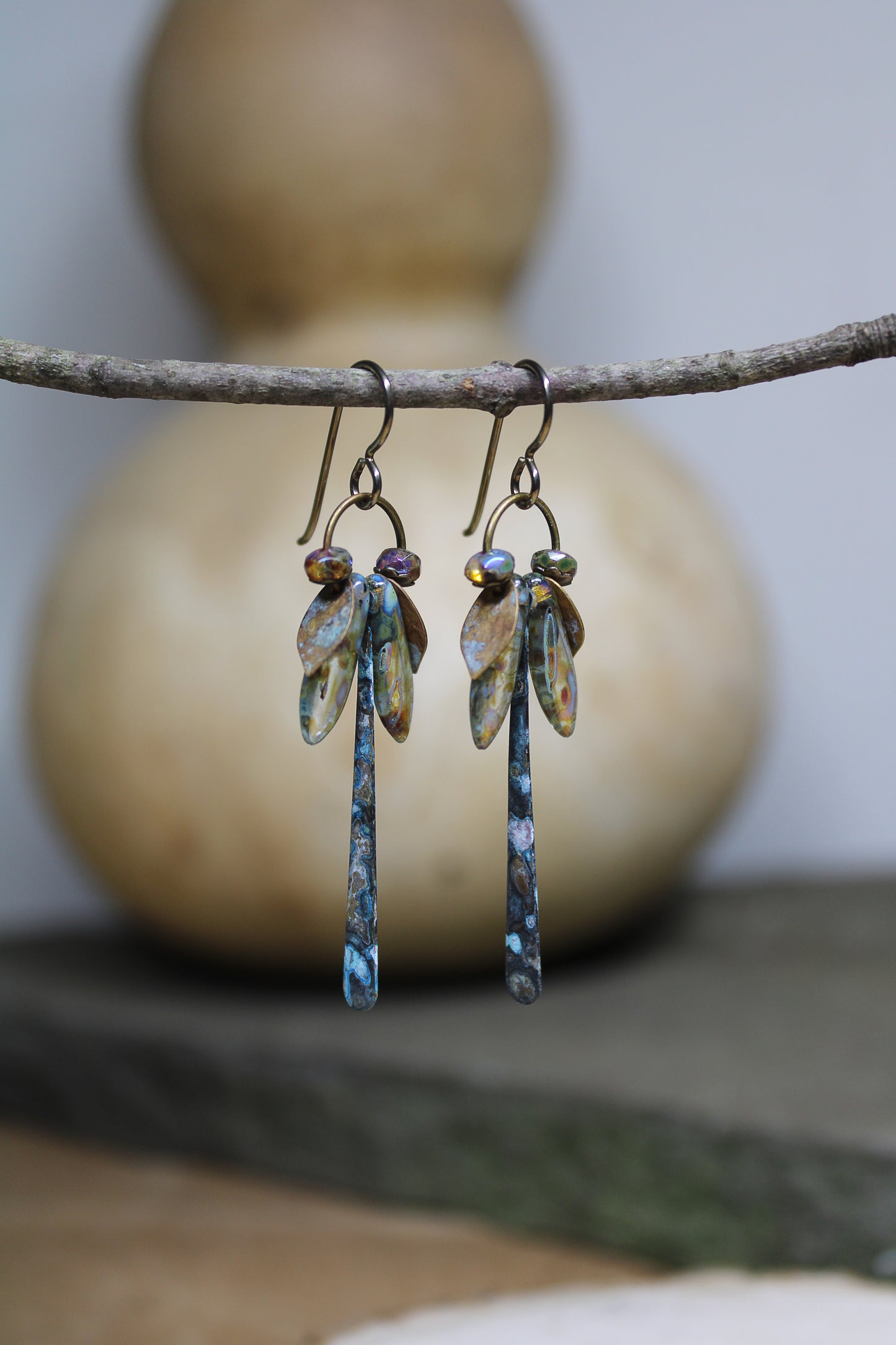 Golden Topaz Dragonfly